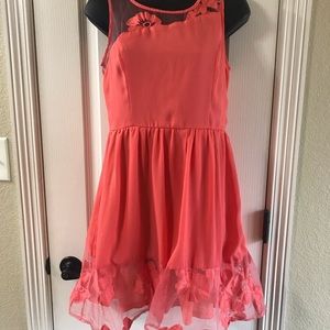 Coral sundress